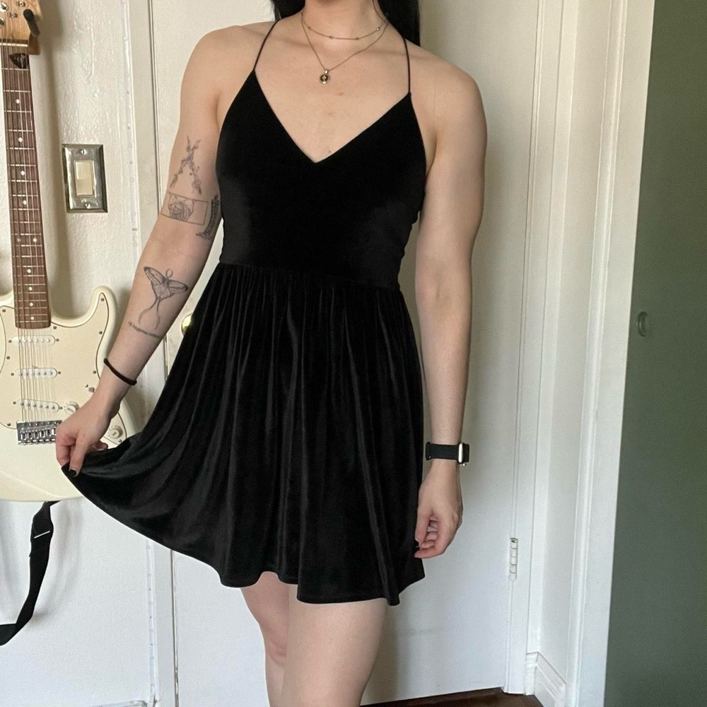 Forever 21 Black Mini Dress